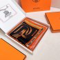 Equestrian Key 90 Square Scarf -24 Early Spring New Product~Hermes~Hand rolled twi_7222