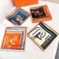 Equestrian Key 90 Square Scarf -24 Early Spring New Product~Hermes~Hand rolled twi_7222