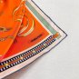 Equestrian Key 90 Square Scarf -24 Early Spring New Product~Hermes~Hand rolled twi_7224