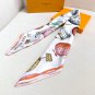 genuine likes [L hot air balloon print 90] This Up and Away handkerchief tells the sto_2449