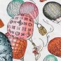 genuine likes [L hot air balloon print 90] This Up and Away handkerchief tells the sto_2449