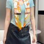 handmade silk screen printing process!Hermes King's Tiger Carousel 90CM Silk Scarf_7170