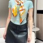 handmade silk screen printing process!Hermes King's Tiger Carousel 90CM Silk Scarf_7170
