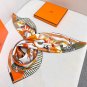 handmade silk screen printing process!Hermes King's Tiger Carousel 90CM Silk Scarf_7170
