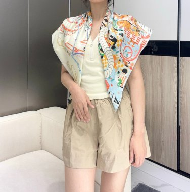 Hermes Racing Club -90 Silk Scarf Early Spring New CollectionHermes Horse Club  Her_2407