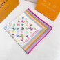 hundred and fiveThis LV x TM Monogram Multicolor shawl is a collaborative collection