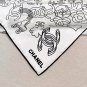 hundred and seventy-five24 Coco Line SketchingSize 90x90cm 100% silk twill fabr_1360