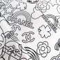 hundred and seventy-five24 Coco Line SketchingSize 90x90cm 100% silk twill fabr_7195