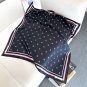 hundred and seventy-five25 Bow Square Towel Black and Pink Same StyleSize 90x90_877