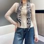 hundred and seventy-fiveA rare Chanel used silk scarf with a clever pattern of white_5812