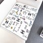 hundred and seventy-fiveDouble C Graffiti Accessories in WhiteSize 90x90cm 100% s
