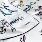 hundred and seventy-fiveDouble C Graffiti Accessories in WhiteSize 90x90cm 100% s