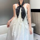 hundred and thirty-fiveBlackSize 90x90cm 100% silk 16mm original single gram weig_699