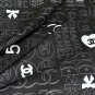 hundred and thirty-fiveBlackSize 90x90cm 100% silk 16mm original single gram weig_699