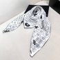 hundred and thirty-fiveBlackSize 90x90cm 100% silk 16mm original single gram weig_5390