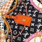 hundred and thirtyThe Flower And Straps silk handkerchief showcases an elegant style_68