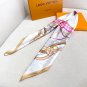 hundred and thirtyThe Flower And Straps silk handkerchief showcases an elegant style_1886