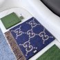 latest popular 115 GB tassel classic double large G double-sided jacquard tassel scarf_954