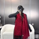 latest popular 115 GB tassel classic double large G double-sided jacquard tassel scarf_956