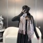 latest popular 115 GB tassel classic double large G double-sided jacquard tassel scarf_1931