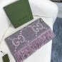 latest popular 115 GB tassel classic double large G double-sided jacquard tassel scarf_1931