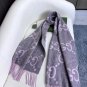 latest popular 115 GB tassel classic double large G double-sided jacquard tassel scarf_1931