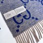 latest popular 115 GB tassel classic double large G double-sided jacquard tassel scarf_1933