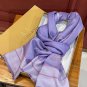 latest version of the P115 Burberry lightweight plaid scarf has been shipped, featurin_7504