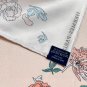 Light Flower Clothes Hermes~90cm Square TowelHand rolled twill silk square scarf (_3819