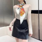 Light Flower Clothes Hermes~90cm Square TowelHand rolled twill silk square scarf (_3820