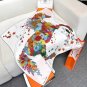 Light Flower Clothes Hermes~90cm Square TowelHand rolled twill silk square scarf (_3820