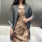 LV freshly baked amazing shawl~! 】The size of the shawl is rare, 120cm  120cm, with_2432