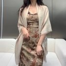 LV freshly baked amazing shawl~! 】The size of the shawl is rare, 120cm  120cm, with_2434