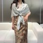 LV freshly baked amazing shawl~! 】The size of the shawl is rare, 120cm 120cm, with_5784