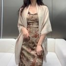 LV freshly baked amazing shawl~! 】The size of the shawl is rare, 120cm  120cm, with_5787