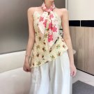 LV x TM MONOGRAM CHERRY BLOSSOM .18mm premium silk double-sided same color scarfTh
