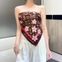 LV x TM MONOGRAM CHERRY BLOSSOM 18mm premium silk double-sided same color scarfThi_22