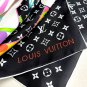 LV x TM SUPERFLAT 90 Square Towel18mm premium silk double-sided same color scarfTh_5374