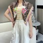 LV x TM SUPERFLAT 90 Square Towel18mm top-level silk double-sided same color scarf_707