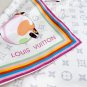 LV x TM SUPERFLAT 90 Square Towel18mm top-level silk double-sided same color scarf_3827