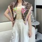LV x TM SUPERFLAT 90 Square Towel18mm top-level silk double-sided same color scarf_3828