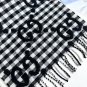 New Colors to Gucci's New Scarf [Double G Jacquard Cashmere Long Scarf] Full of girlis