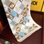 P150 new 2025 Fendi scarf features a customized Walking around Rome pattern [celebra_3161