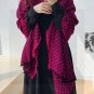 popular P95 has arrived, breaking the previous design of LV family scarves. It is a cu