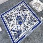 Product Name Mexican FlowersFabric Real silkSize 90 90Color Blue, Pink, Gr
