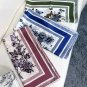 Product Name Mexican FlowersFabric Real silkSize 90 90Color Blue, Pink, Gr_4852