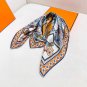 Rare Treasures 90cm Square TowelHand rolled twill silk square scarf (100% mulberry