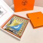 Rare Treasures 90cm Square TowelHand rolled twill silk square scarf (100% mulberry_6224