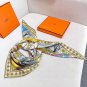 Rare Treasures 90cm Square TowelHand rolled twill silk square scarf (100% mulberry_6224