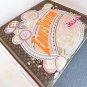 Retro PosterSize 90x90cm 100% twill silk 18mm original unit_920